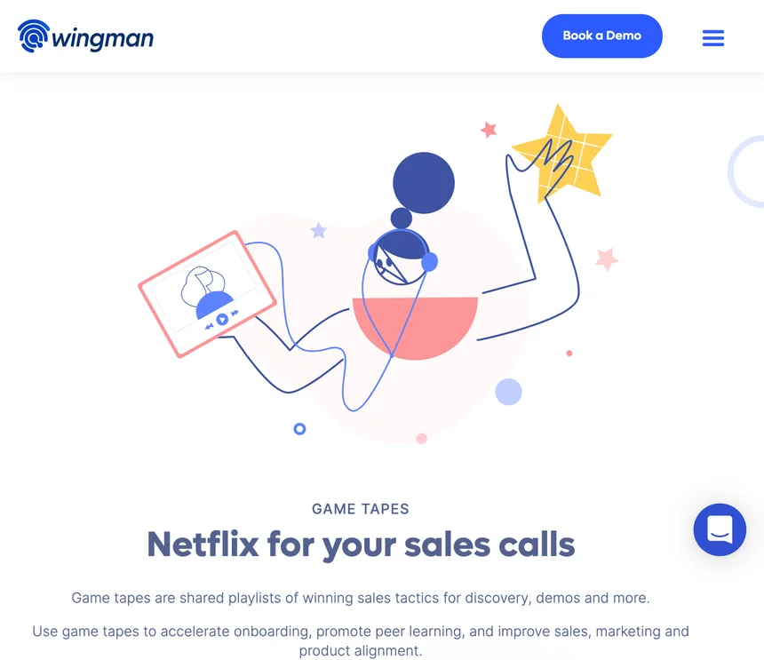 Game Tapes, “Netflix for your sales calls”